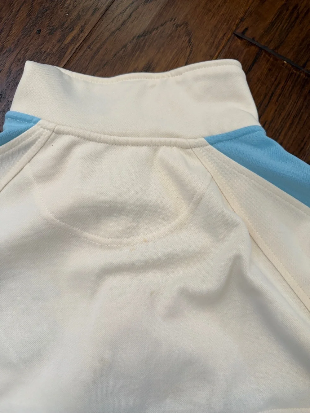 UCLA starter jacket basketball warm up white blue athletic zip up bruins wooden